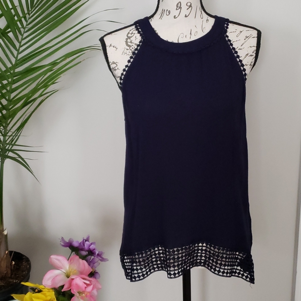🔥4 for 25🔥Cute navy blue top